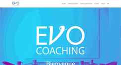 Desktop Screenshot of evo-coaching.com